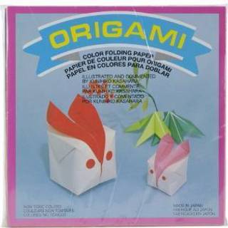 AITOH Origami Paper 5.875 """" X5.875 """" 300/PKG Assorterede farver