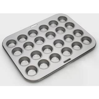 Fox Run Mini Muffin and Cupcake Pan 10,5 x 13,75 x 1,5 tommer 24 kop rustfrit st?l