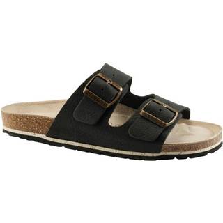 SANITA IBIZA Sort nubukskind BIO sandal Str. 36