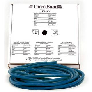 Thera-Band Tubing Level 4 Ekstra Hård Træningselastik Blå 30,5m