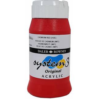 System 3 Original - Acrylic 500 ml Cadmium Red (Hue)