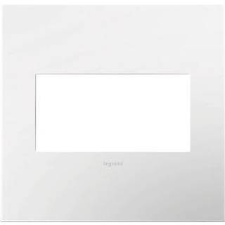 PASS & SEYMOUR AWP2GWH4 Adorne 2 Gang Gloss White