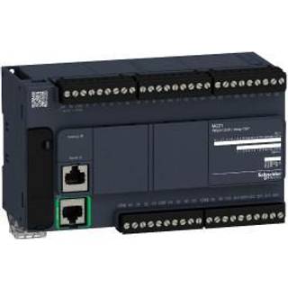 Schneider Tm221 plc, di24,ai2,do16 relæ, 230v