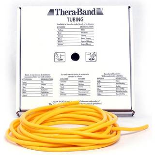 Thera-Band Tubing Level 1 Let Træningselastik Gul 7,5m