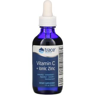 Trace Minerals Vitamin C + Ionic Zinc, 59 ml
