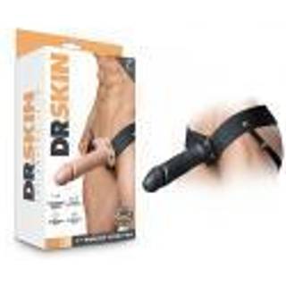 Dr. Skin Hollow Strap On Black 18cm