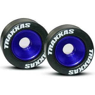 Traxxas 5186A Wheelie Wheels Aluminium Blue (2)