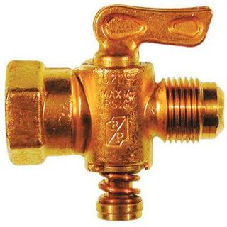 JMF Flare Valve Brs3/8x1/2