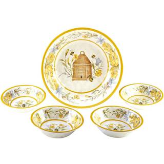 Certificeret International Bee Sweet 5 -stykke salat/serveringss?t multicolor