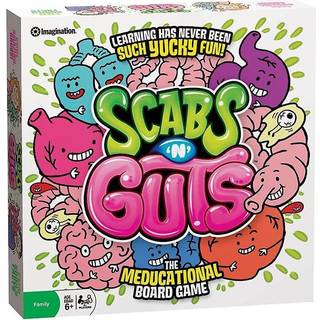 Outset Media Scabs N Guts Education Board Game - Learning har aldrig v?ret s?dan en yucky sjov! - For 2 eller flere spillere i alderen 6 og op