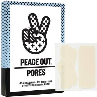 Peace Out Skincare - Pores - 4 Nose Strips & 4 Pore Strips - For Women