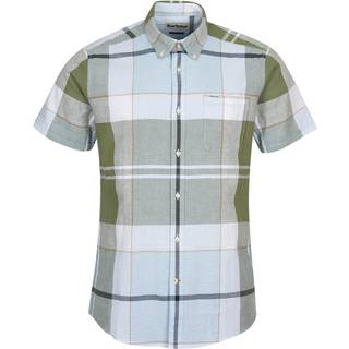Barbour Herren Kurzarmhemd blau,grün kariert