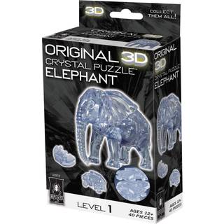 Bepuzzled | Elephant Original 3D Crystal Puzzle i alderen 12 ?r og op