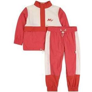 Kuling Kuling x Maja Mama Colorblock Tracksuit Candy Pink/Bright Red L  Lyserød  L  Unisex