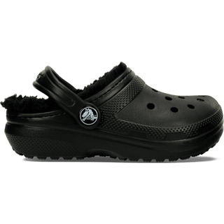 Crocs kids Toddler Classic Lined Clogs Black / Black 23