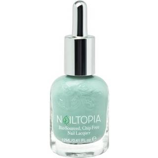 Nailtopia - Plantebaseret sp?nfri neglelak - Ikke-giftig, bio-oprindet, langvarig styrkende polering - I Sea You (Seafoam Green) - 0,41 oz