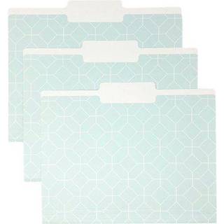 Designer filmapper af Kahootie Co S?t p? 9 dekorative filmapper 9,5 x 11,75 Paper Organization Office Supplies File Folder Organizer 3 Tab File M