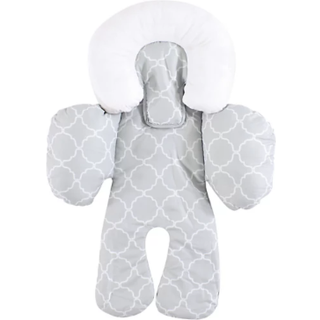 Hudson Baby Unisex Baby Bils?de Body Support Inds?t gr? trellis En st?rrelse