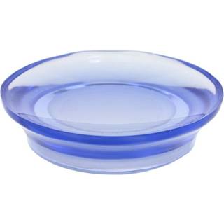 Gedy af Names Au11-05 Gedy Aucuba Soap Dish 1 """" L X 4.1 """" W Transparent 4.1 """" X 4.1 """" X 1.01 """" Bl?