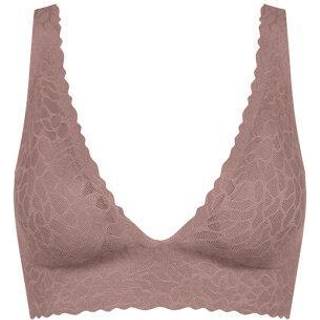 Sloggi ZERO Feel Lace 2.0 Bra Top - Light brown - Small * Kampagne *