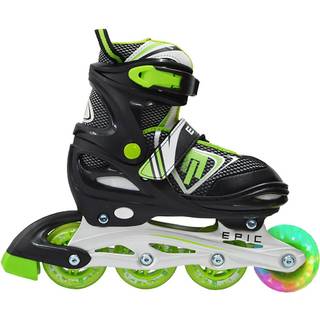 Chicago Girls Rink Roller Skate - White Youth Quad Skates - Størrelse J11