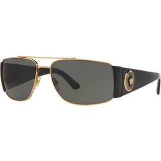 Versace VE2163 100287 63 Solbriller Mænd Guld - Gold - 63mm