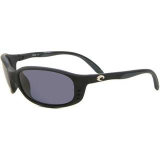 Costa Del Mar Brine Polarized 901703 59 Solbriller Mænd Black - Matte Black - 59mm