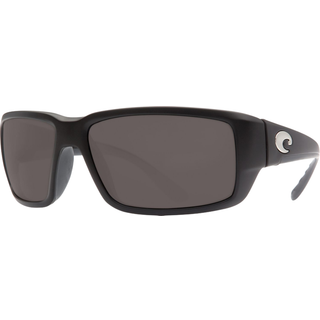 Costa Del Mar Fantail Polarized 900604 59 Solbriller Mænd Black - Matte Black - 59mm