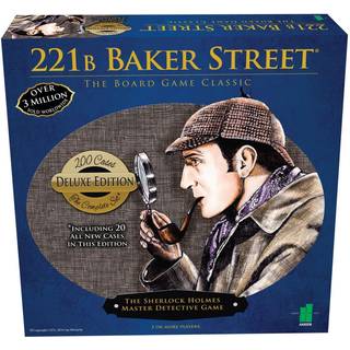 Deluxe 221B Baker Street Board Game - 200 Sp?ndende eventyr 2-6 spillere