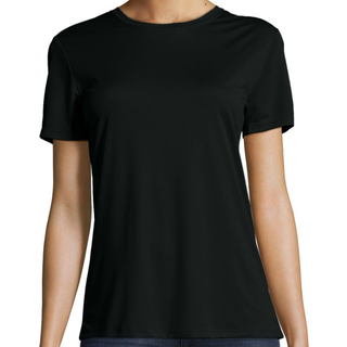 Damer Cool Dri med Freshiq Performance T -Shirt - Black - S (D0102HI33ZW)