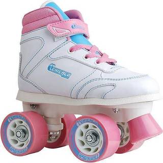 Chicago Girls Sidewalk Roller Skate - White Youth Quad Skates - St?rrelse J12
