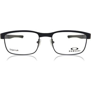 Oakley Mand OX5132 SURFACE PLATE 513209 Optiske stel Titanium Blå Firkantet