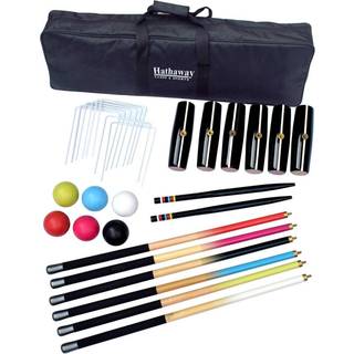 Hathaway Deluxe 6-Player Croquet Set Multi 33.5 """" L X 9 """" W X 2,75 """" H