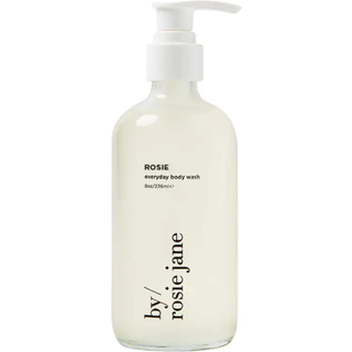 By Rosie Jane Daglig kropsvask (Rosie) - fugtgivende kropsvask med hvid te-ekstrakt og kakaoekstrakt for at genoprette fugt og elasticitet