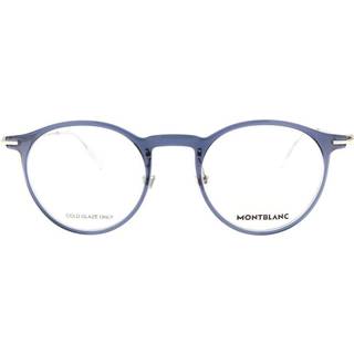Montblanc Mand MB0099O 004 Optiske stel Plast Blå Pantos
