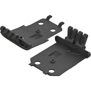 ARRMA AR320401 MT F/R Lower Skidplate (2) 4x4