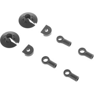 ARRMA AR330338 Shock Rod End Set: Nero (2)