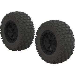 ARRMA AR550042 dBooots Fortress SC Dæk sæt Limt Sort