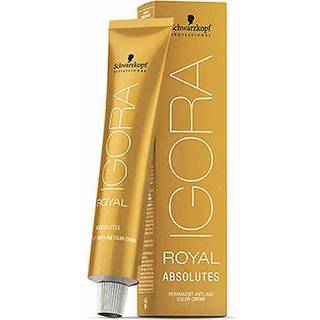 Schwarzkopf Professional Hårfarver Igora Royal Absolutes Permanent Anti-Age Color Creme 4-60 Mellembrun choko natur 60 ml (1.517,00 kr / 1 l) - 60 ml