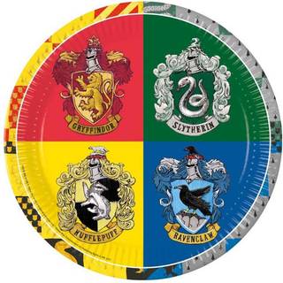Harry Potter paptallerkner 8 stk.