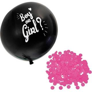 Gender Reveal ballon Pige - 60 cm. 1 stk.