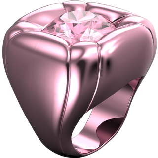 Dulcis Cocktailring, Kissenschliff, Rosa