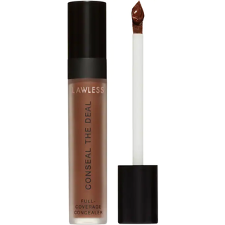 Lawless Consal The Deal letvægts langtøj hver dag concealer - umber - med antioxidanter og koffein for at reducere mørke cirkler og puffiness. La