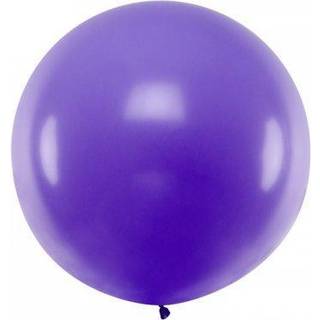 1 stk Kæmpe lilla ballon - 1 meter