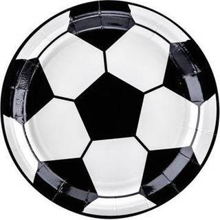 Fodbold tallerkner 18 cm