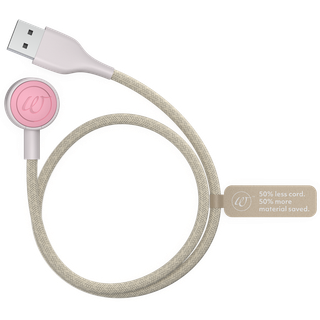 Womanizer - magnetisk USB-opladningskabel (hvid)