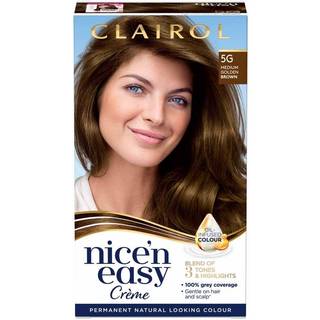 Clairol Nice' n Easy Permanent Hair Dye 5G Medium Golden Brown
