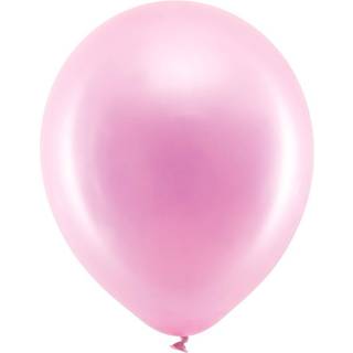 10 stk. Perleballoner creme 12" - Perfekte til helium, festklar i 7-10 timer