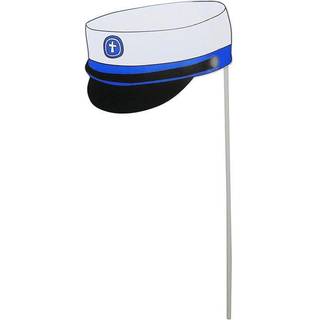 Studenterhue flag, blå