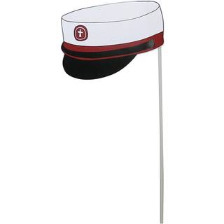 10 stk Studenterhue flag rød hue 50 cm